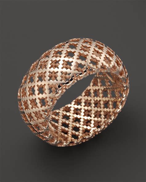 gucci 18k rose gold diamantissima light ring|Gucci Diamantissima .